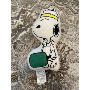 Snoopy Pickleball Peanuts Decorative Sherpa Pillow NWOT Throw Collectible